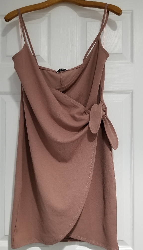 Mauve Wrap Dress